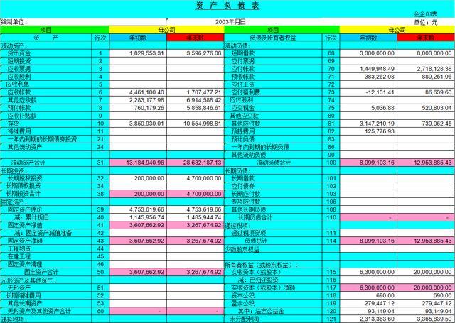 財(cái)務(wù)報(bào)表有哪幾個(gè)表(便利店財(cái)務(wù)利潤(rùn)報(bào)表)